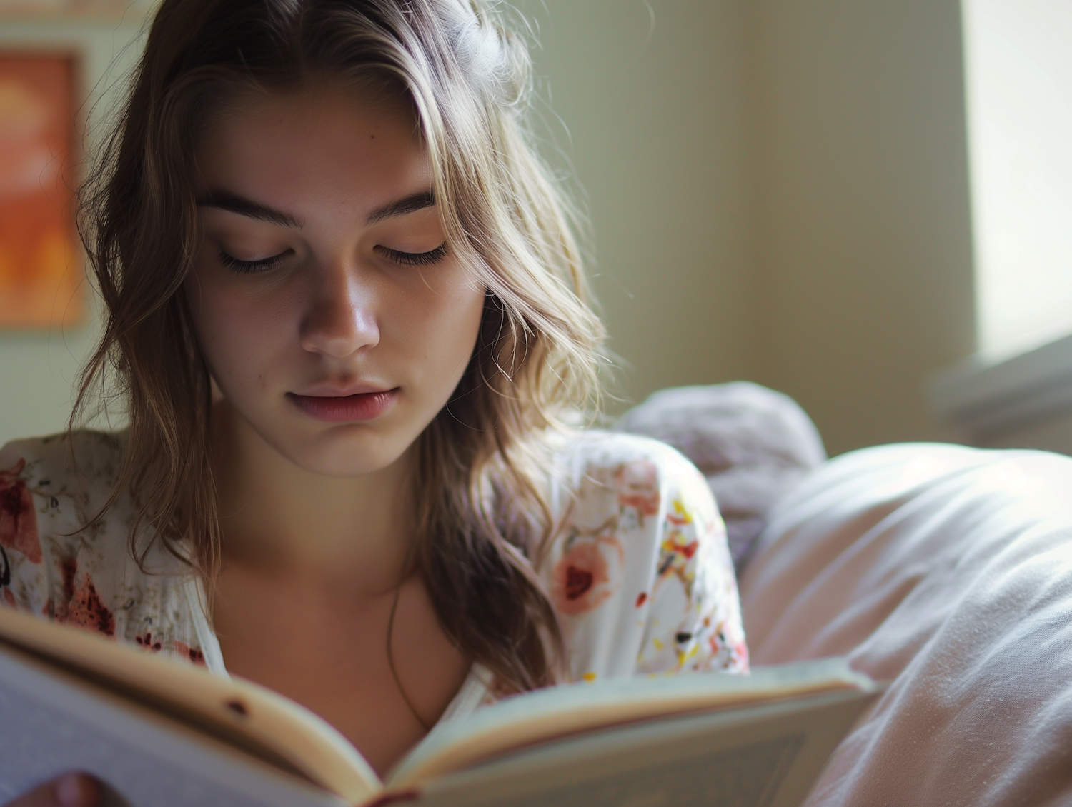 A person engrossed in a fantasy novel, imagining epic worlds and captivating stories.