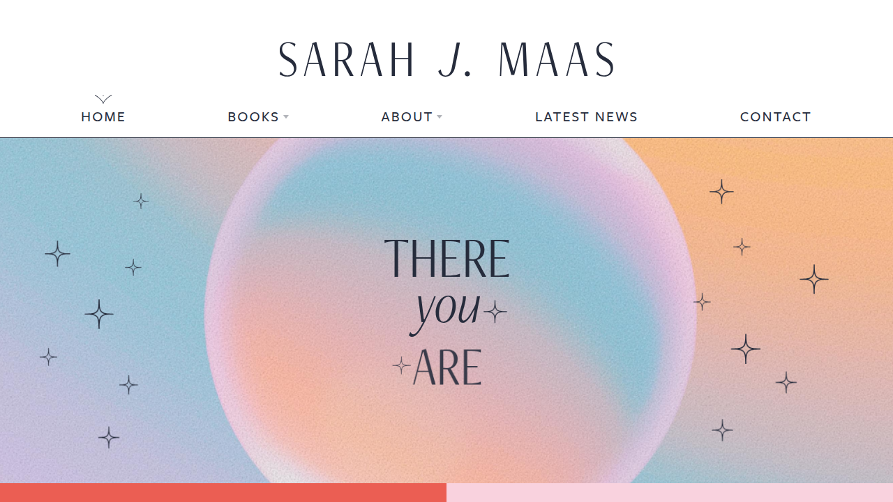 The official website for author Sarah J. Maas, featuring her series, news, and reading guides.