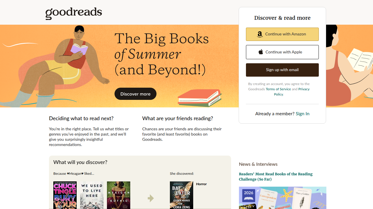 Goodreads is a valuable platform for discovering new releases, reading reviews, and tracking books on your wishlist.
