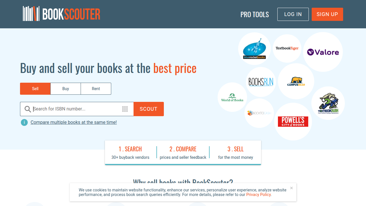 Visit BookScouter's homepage for resources on book details, pricing, and related guides.
